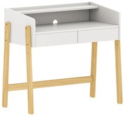 Mesa Play com Pé Regulável - Branco Fosco