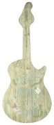 Placa de MDF Decorativa ''Guitarra'' 19x44 cm - D'Rossi