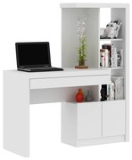 Mesa Conjunto para Escritório Home Office ME4143 MDP Branco G69 - Gran Belo