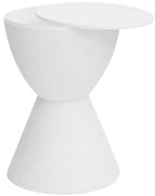 Banqueta Pawn com Tampo Branco - 14003 Sun House