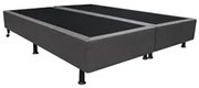 Base Box para Cama Casal King 192x203cm Bipartido Liz S05 Sintético Ci