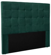 Cabeceira Cama Box Casal 140 cm Verona Veludo S04 - D'Rossi - Verde