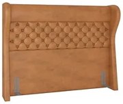 Cabeceira Cama Box Casal 140cm Trinidad P02 Sintético Caramelo - Mpoze