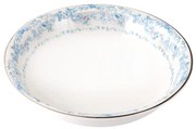 Saladeira 24Cm Porcelana Schmidt - Dec. Sensile Blu 2424