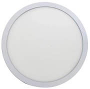 Plafon Led Sobrepor Branco 30w 6000k Luz Branca Yamamura