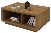 Mesa de Centro para Sala de Estar MC2232 MDP Natural/Off White G69 - Gran Belo