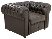 Poltrona Chesterfield 01 Lugar 1.20 Couríssimo - Wood Prime 38220