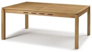 Mesa Jantar Trama em Madeira cor Stain Jatoba Corda Preta 220cm - 64363 Sun House