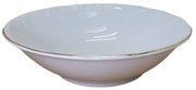 Saladeira 24Cm Porcelana Schmidt - Dec. Filetado Ouro Pomerode 0010