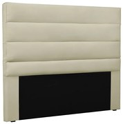 Cabeceira Cama Box Casal King 195cm La Italiana Corano Bege - Sheep Estofados - Bege