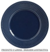 Prato Raso 26Cm Roma Deep Blue - Porto Brasil 2° Linha