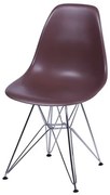 Cadeira Eames Polipropileno Cafe Base Cromada - 14909 Sun House