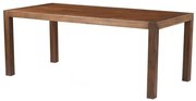 Mesa Jantar Massive em Madeira cor Walnut 220cm  - 51219 Sun House