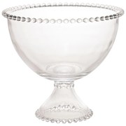 Saladeira Cristal Com Pé Pearl 21x19cm 28389 Wolff