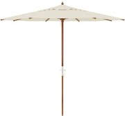 Ombrellone Poliéster Marcel Marrom - 240 cm - 69110 Sun House