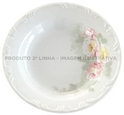 Prato Fundo 23 Cm Porcelana Schmidt - Dec. Romântica Pomerode 2° Linha E005