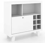 Balcão Adega 1 Porta AD5002 Branco - Tecno Mobili