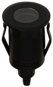 Balizador Led Embutir Aluminio Preto 1w 3000k Ip67 Way