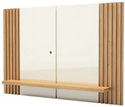 Painel Suspenso Vera Cruz cor Off White com Freijo 1,80 MT (LARG) - 56342 Sun House