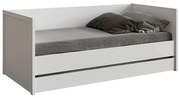 Cama com Encosto Wood Designer CC - Branco