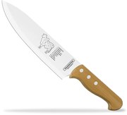 Faca para Carne Tramontina Profissional Churrasco 33cm com L&acirc;minas em A&ccedil;o Inox e Cabo de Madeira Natural 8&quot;