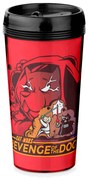 Copo Viagem 520ml Vermelho Cat Wars Revenge of the Dog