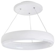 Pendente Led Aluminio Branco Dimerizavel 30w 120 Smart+