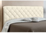 Cabeceira Paris Cama Box Casal 140 cm Suede Bege D'Rossi