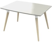 Mesa Jantar Formato Off White Fosco 1,20 MT (LARG) - 35949 Sun House