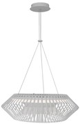 Pendente Led Plastico Branco 40w 3000k Yamamura