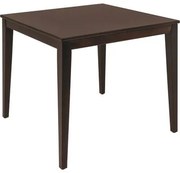 Mesa de Madeira Tramontina London Quadrada em Tauarí Tabaco 4 Lugares 80 cm