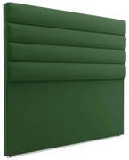 Cabeceira California Para Cama Box King 190 cm Suede - D'Rossi - Verde