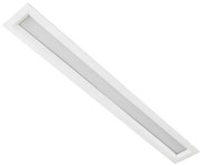 Plafon Led Embutir Aluminio Branco 3000k 18w Sevilha