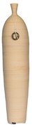 Vaso Garrafa GG - 78x17x17 - areia natural