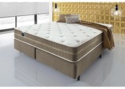 Cama Box Somiê Colchão Vivere - King 193cm x 203cm