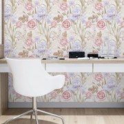 Papel de Parede Floral sutil 0.52m x 3.00m