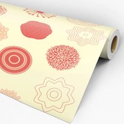 Papel de parede adesivo floral