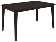 Mesa de Madeira Tramontina London Retangular 136 cm em Tauarí Tabaco