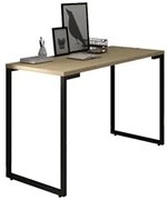 Mesa Escritório 120cm Estilo Industrial New Port F02 Nature - Mpozenat