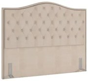 Cabeceira Cama Box Casal King 195cm Siena P02 Linho Cru - Mpozenato