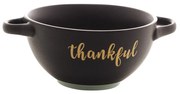 Consume Cerâmica Thankful Preto Matt/Azul 17x12,5x7cm 28541 Bon Gourmet