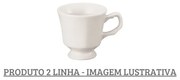 Xicara Café Sem Pires 60Ml Porcelana Schmidt - Mod. Prisma 2º Linha