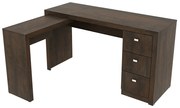 Mesa para Escritório Home Office ME4101 MDP Rústico G69 - Gran Belo