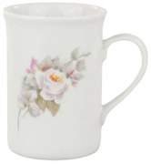 Caneca 240Ml Porcelana Schmidt - Dec. Eterna E351