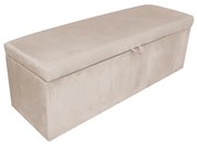 Calçadeira Clean 90 cm Suede Bege - D'Rossi