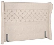 Cabeceira Cama Box Casal 140cm Trinidad P02 Linho Cru - Mpozenato