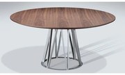 Mesa Jantar Livi Nogueira Soft Touch Base Camurca Acetinado 150cm- 49794 Sun House