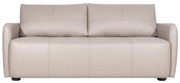 Sofá Decorativo Sala de Estar Lily 2 Lugares 160cm Couro Off White G34 - Gran Belo