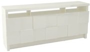 Buffet Ornato Quadriculado com 2 Portas e 2 Gavetas cor Off White 1,76 MT (LARG) - 44898 Sun House