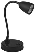 Luminaria De Mesa Led Abs 4W 3000K Yamamura - PRETO